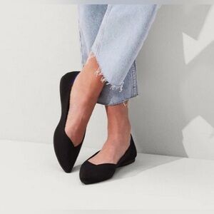 Rothy’s The Point Flats in Black size 7.5